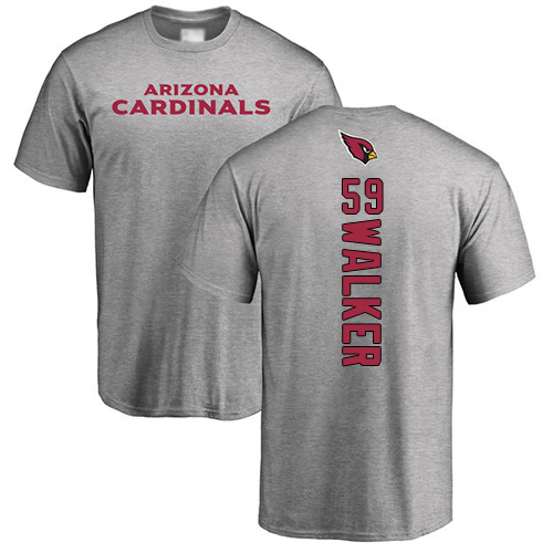 Arizona Cardinals Men Ash Joe Walker Backer NFL Football #59 T Shirt->nfl t-shirts->Sports Accessory